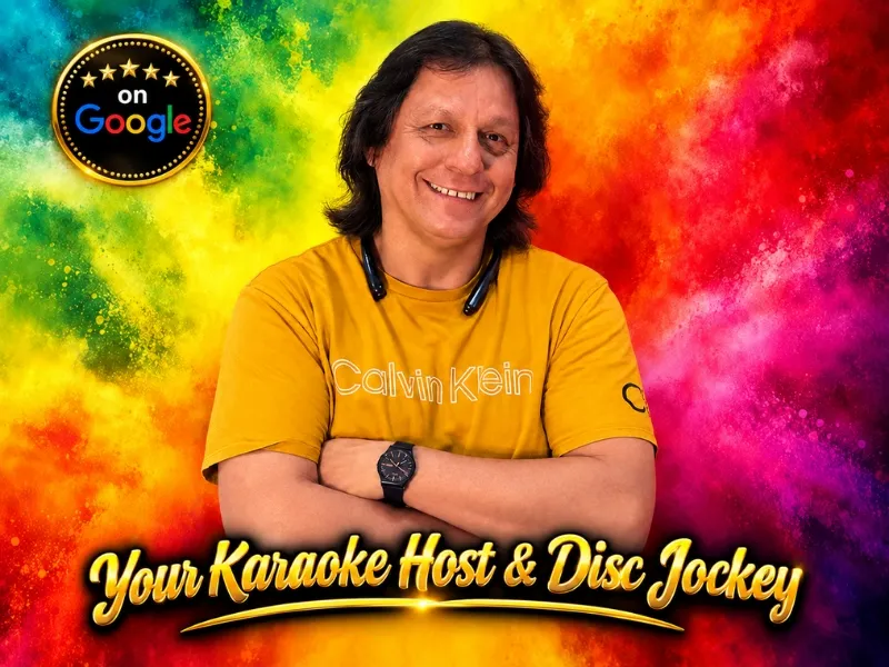 Armando Saenz smiling in a colorful Google-rated portrait
